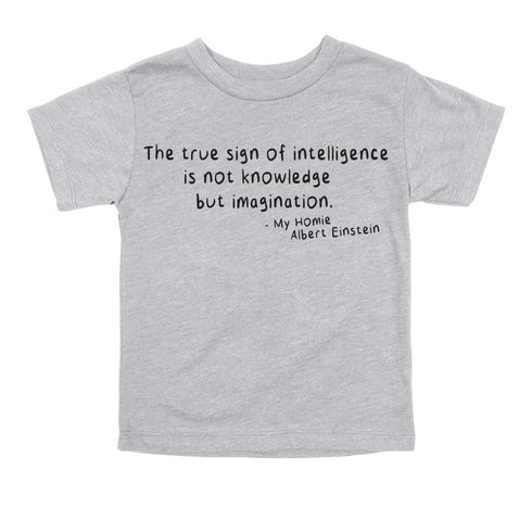 It Once was Said, Quote T-shirts - Albert Einstein