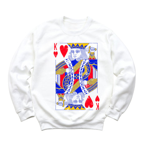 King of Hearts- Adult/Child Sweatshirts (Multiple Colors)