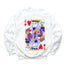 King of Hearts- Adult/Child Sweatshirts (Multiple Colors)