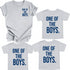 Boy Dad Matching Set - One Of The Boys (Grey/Blue)