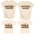 Matching Shirts- No Hood like Fatherhood/ Motherhood/ChildHood  (Multiple Colors)
