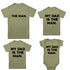 Dad and Kids - The Man/My Dad Is The Man - Multiple Colors