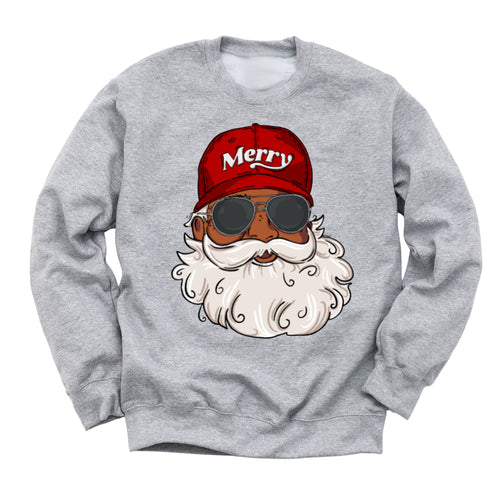 Holiday DJ Santa Sweatshirt - Multiple Colors