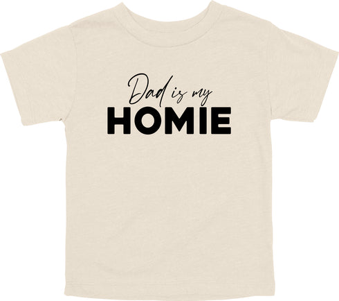 Dad Matching- Dad is my Homie- Kids and Adults ( Multiple Colors)