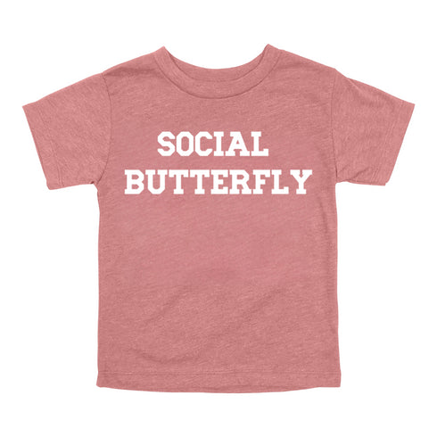 Back to School Superlatives- "Social Butterfly" Multiple Color T-shirt