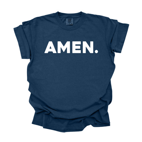 Amen - Adult T-shirt/Comfort Colors