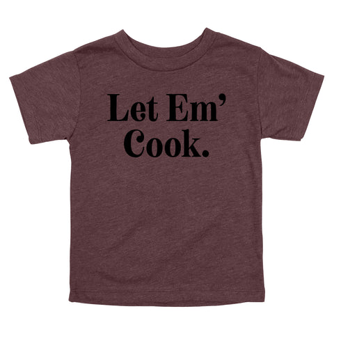 Let Em' Cook- Thanksgiving Family Matching T-shirt Kids and Adult ( Multiple Options and Colors)