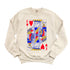 King of Hearts- Adult/Child Sweatshirts (Multiple Colors)