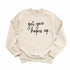 Get Your Hopes Up - Embroidered Adult/Child - Pullover