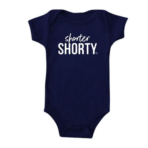 Dad, Mom, Shorty Matching T-shirt Set - Navy