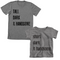 Father and Son Shirt - Tall Dark & Handsome/Short Dark & Handsome (Set of Two)