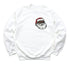 Jolly Santa Embroidered Christmas Sweatshirt - Pocket Style (Adult and Youth)