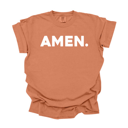 Amen - Adult T-shirt/Comfort Colors