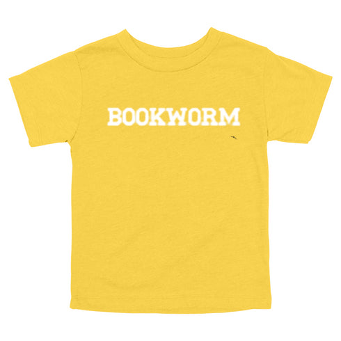 Back to School- "Bookworm" Kids Multiple Color T-shirt