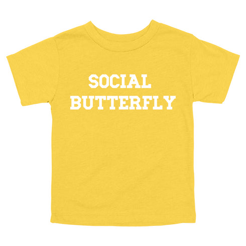 Back to School Superlatives- "Social Butterfly" Multiple Color T-shirt