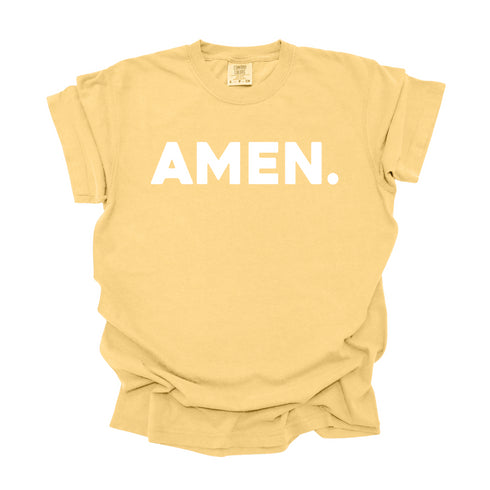Amen - Adult T-shirt/Comfort Colors