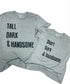 Boy Clothing, Toddler + Kids Tee - Short Dark and Handsome