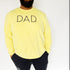 Dad. Modern Design: Pullover and T-shirt Option