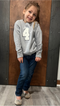 Kids Customizable Number Sweatshirts ( multiple colors and print options)
