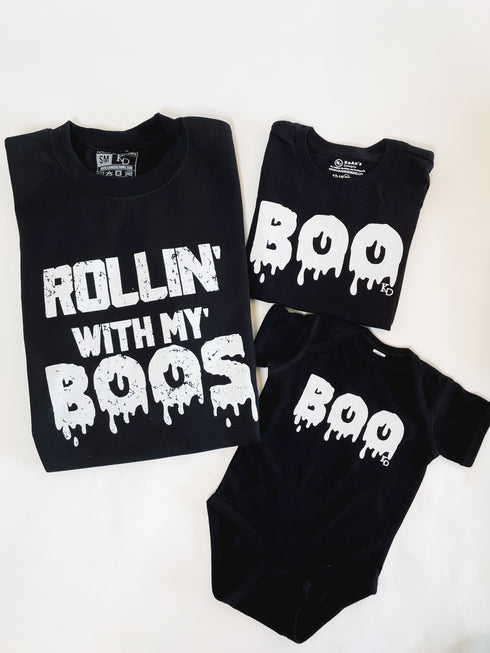 Halloween Sweatshirt  Halloween Shirts for kids  halloween shirt  halloween outfit  halloween costume ideas  Graphic Tees  funny halloween tees  funny halloween shirts  funny halloween costume  Family Tshirts  family set  family matching halloween  Cute Mom Shirts  Coordinating T-shirts  Boo T-shirt  Boo Halloween Shirt  Boo  Bodysuit  Baby Onesie  adult halloween  4 kids matching shirts