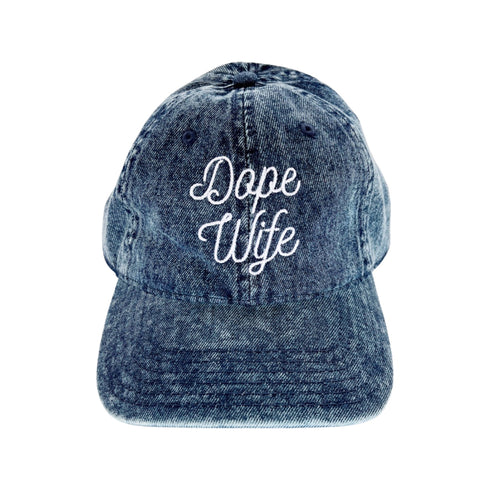Dope Wife Acid Wash Blue Jean