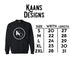 Because Mama Says - Black Pullover
