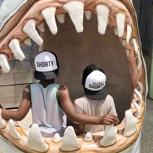 Matching Hats - Moms, Pops, Shorty (black/white)